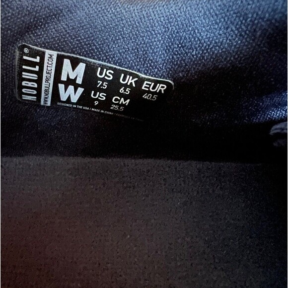 NOBULL Blue Athletic Shoes - Picture 7 of 9